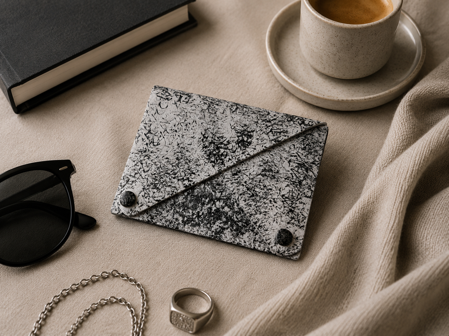 Abstract Printed Wallet