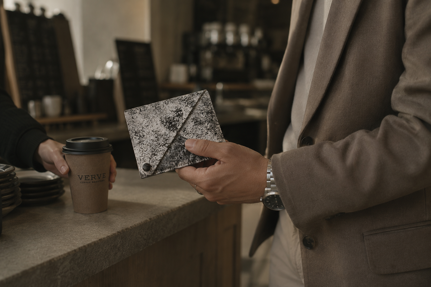 Abstract Printed Wallet