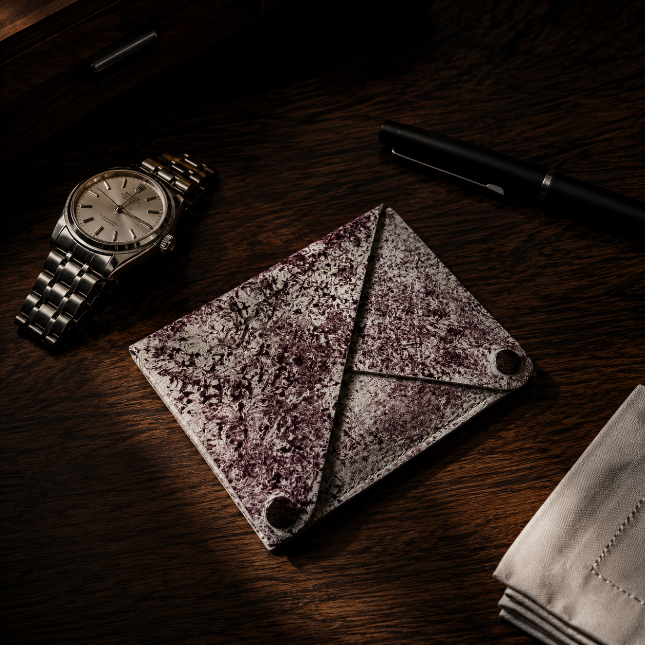 Abstract Printed Wallet