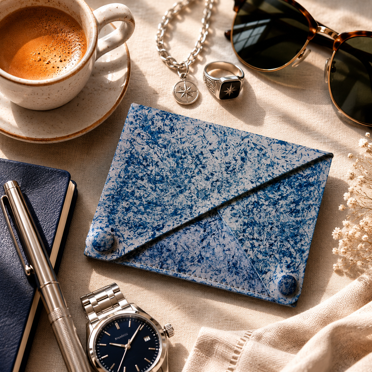 Abstract Printed Wallet