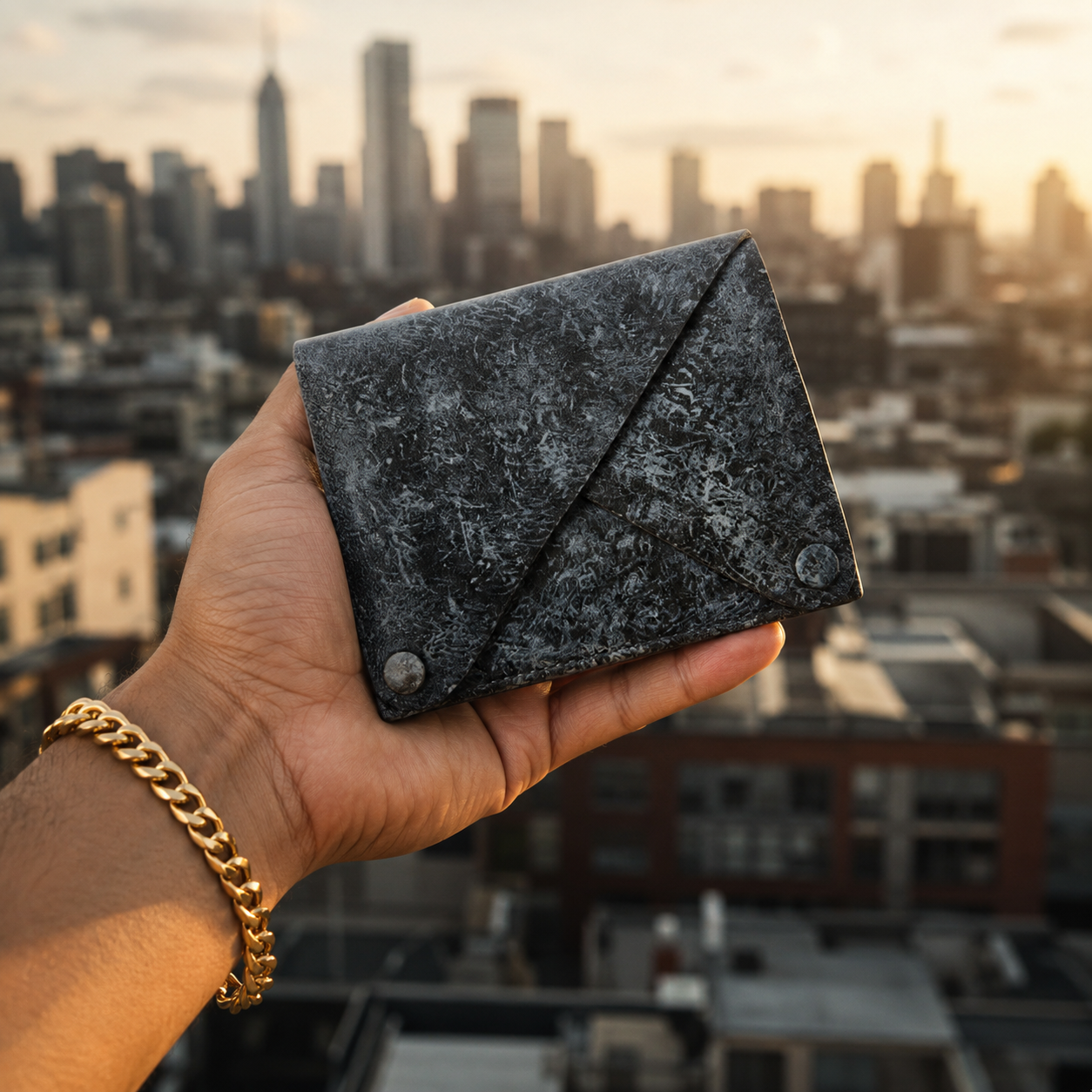 Abstract Printed Wallet