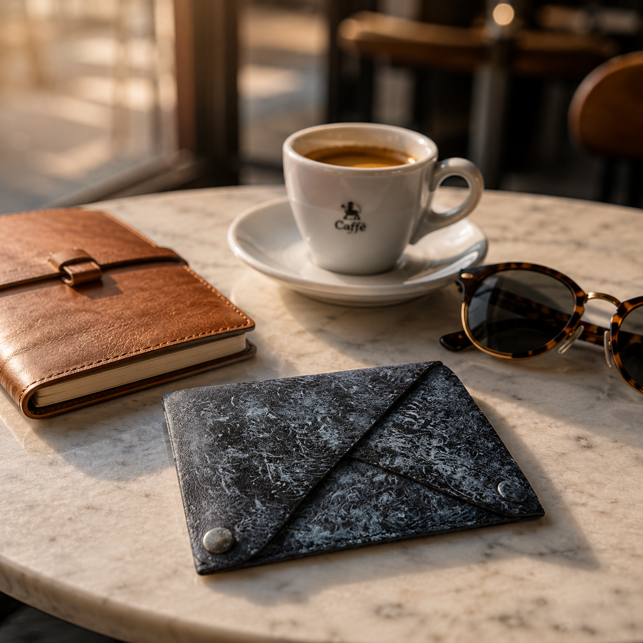 Abstract Printed Wallet
