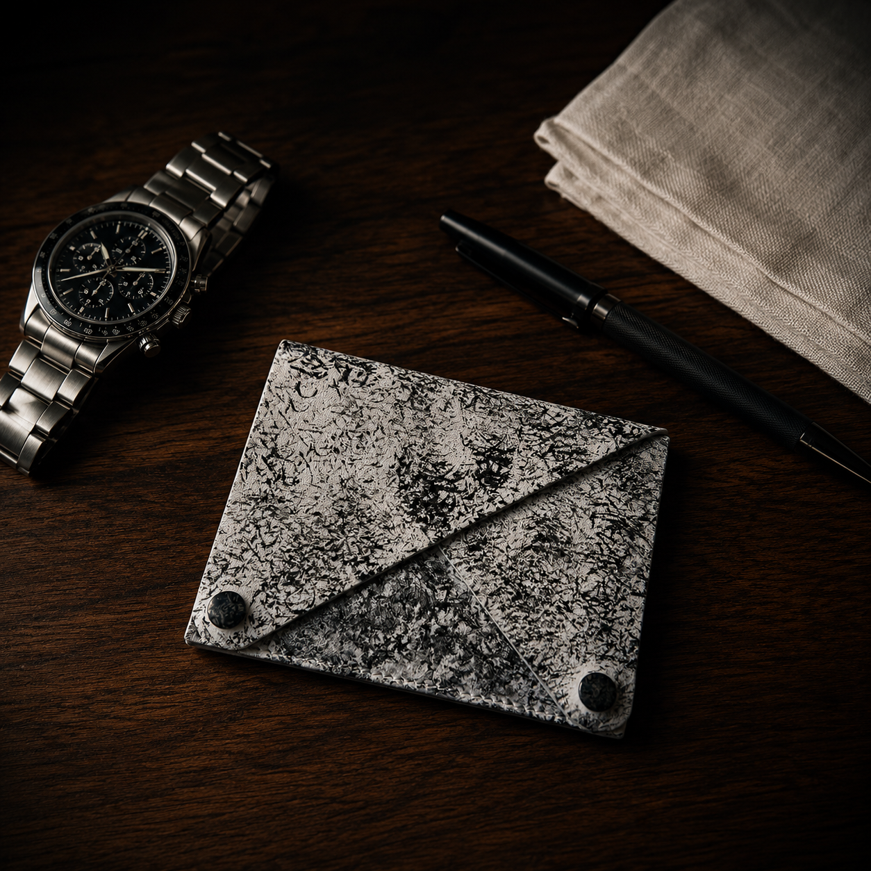 Abstract Printed Wallet