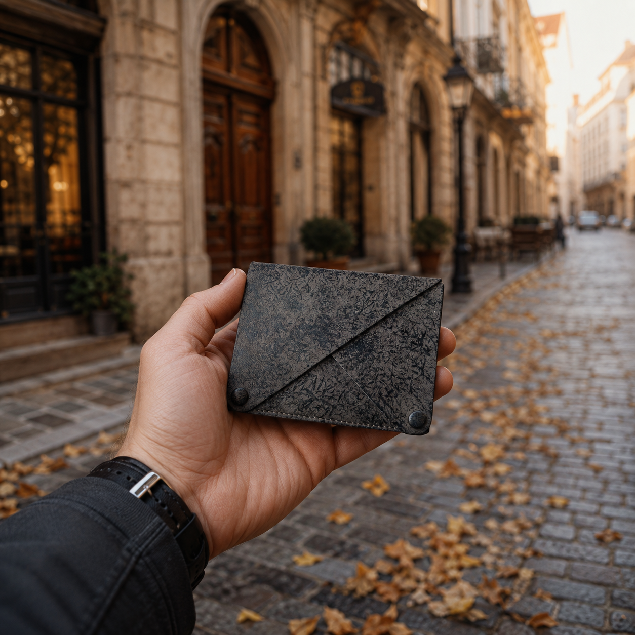 Abstract Printed Wallet