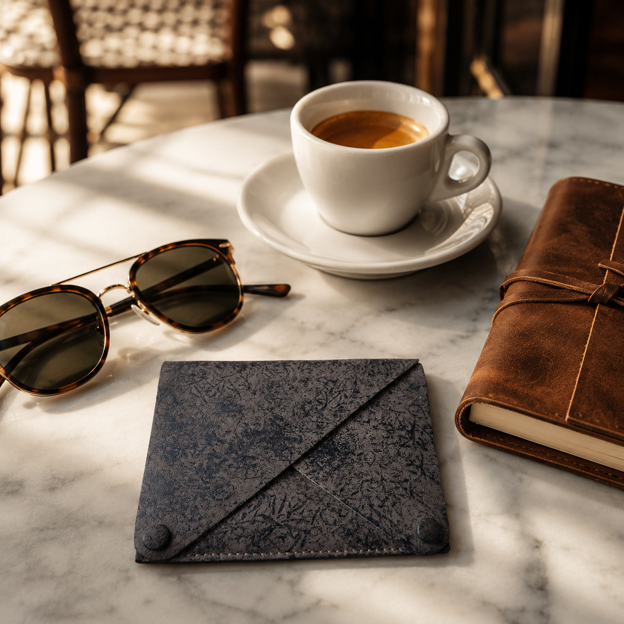 Abstract Printed Wallet