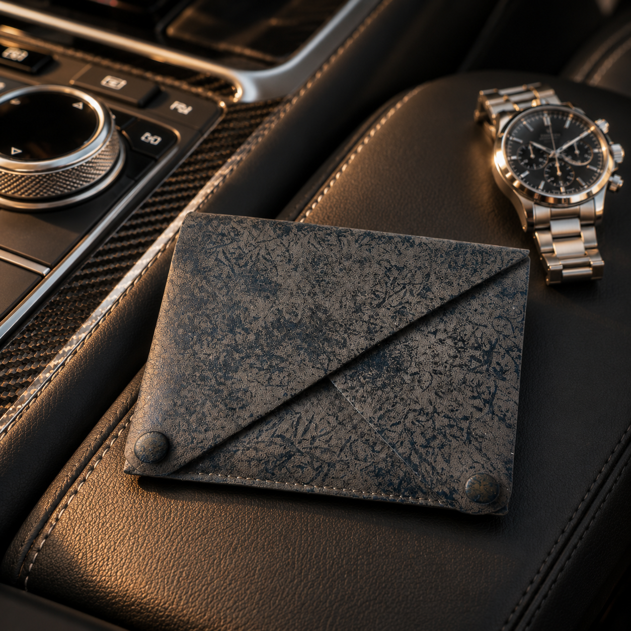 Abstract Printed Wallet
