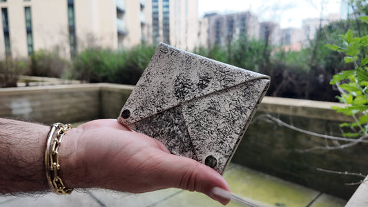 Abstract Printed Wallet